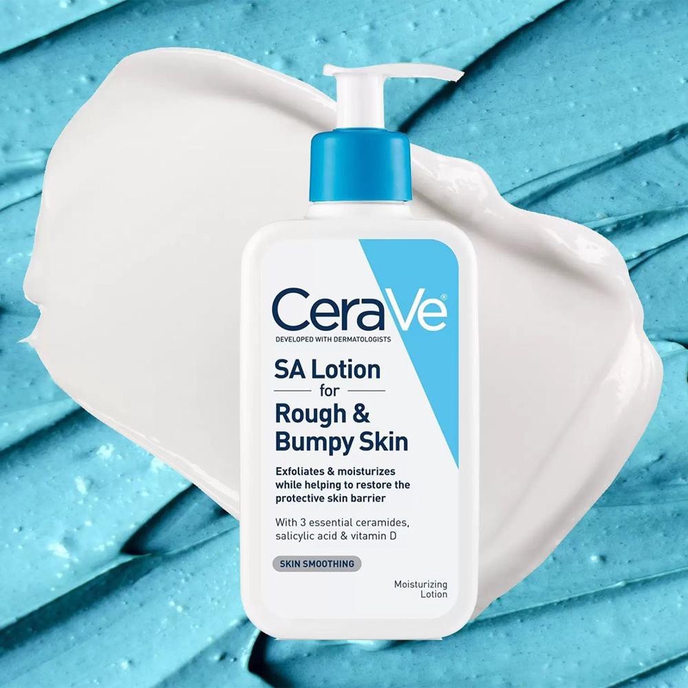Lotion Dưỡng Ẩm CeraVe SA Lotion For Rough &amp; Bumpy Skin 237ml