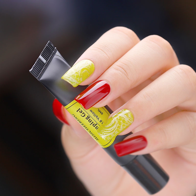 Dầu Sơn Móng Tay UV 12 Màu Sắc Tùy Chọn 8ml