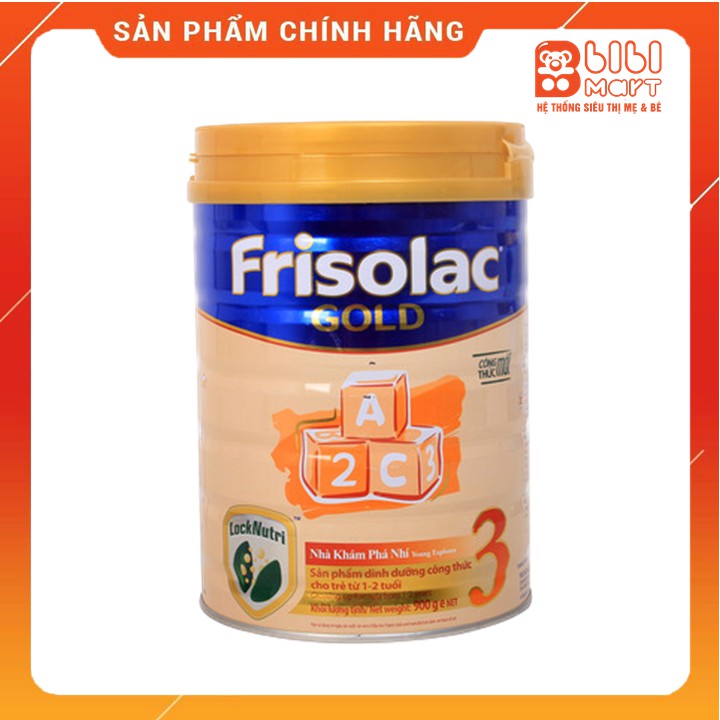 Sữa Friso Gold 3 900gr, hỗ trợ hệ tiêu hóa của trẻ nhỏ, hỗ trợ hệ miễn dịch và tiêu hóa,  giúp bé phát triển toàn diện.