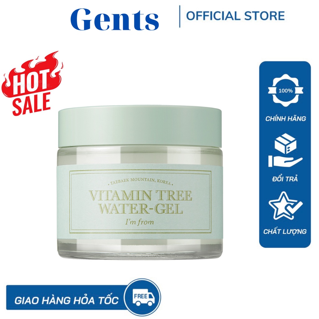 Kem Dưỡng Ẩm I'm From Vitamin Tree Water-Gel 75g Hàng Chính Hãng GentsOfficialStore
