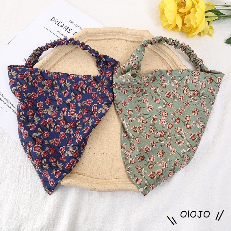 Khăn Turban Đeo Đầu Họa Tiết Hoa Thời Trang Phong Cách Bohemia Cho Nữ