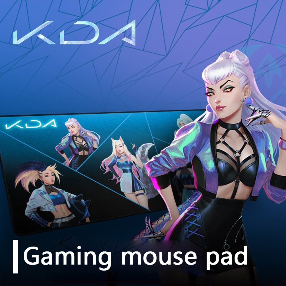 Hộp quà tặng logitech kda chính hãng 100% g840 xl bàn di chuột chơi game, hộp quà có giới hạn bộ sưu tập lol, bàn di chuột 900 * 400 * 3mm