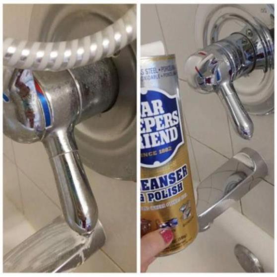 Bột Làm Sạch Đa Năng Bar keepers friend ( BKF ) sạch bong kính, vòi, xoong nồi, vết ố,... NK Mỹ