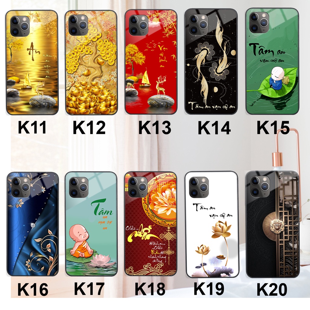 Ốp lưng KÍNH Iphone 11 PRO / 11 PRO MAX in hình  3D THƯ PHÁP SIÊU ĐẸP - RẺ- XINH