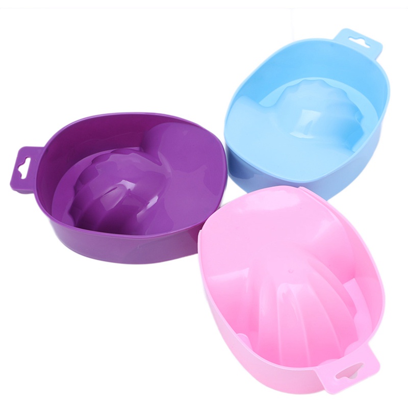 [Hàng mới về] Bát ngâm móng tay tẩy sơn móng tay nghệ thuật tiện dụng cho spa