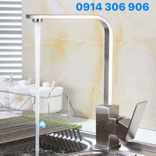 Vòi rửa bát nóng lạnh cao cấp Kobesi inox sus304 hàng chính hãng