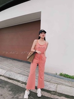 ‼‼Jum đũi quần suông dây (kem ảnh thật shop chụp)