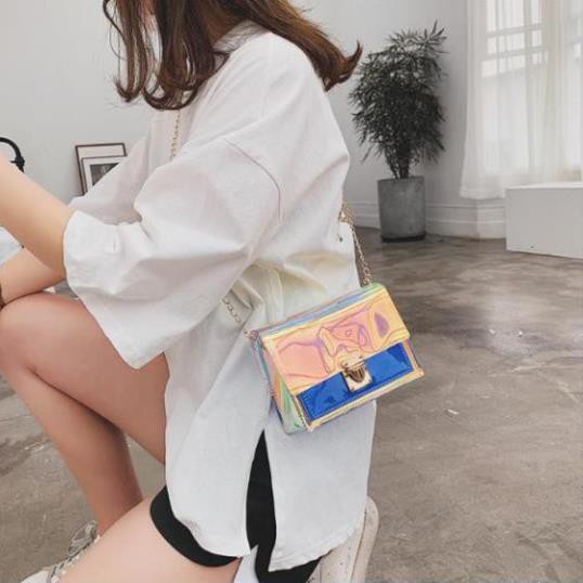 Túi xách đeo chéo đeo vai nữ đẹp, chất liệu nhựa, form túi chuẩn, phù hợp đi làm, đi chơi, dạo phố TX007