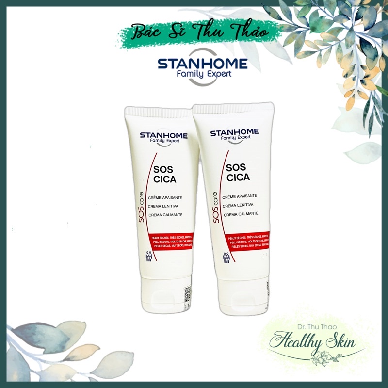 KEM DƯỠNG ẨM DÀNH CHO DA NHẠY CẢM STANHOME SOS CICA