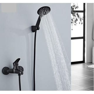 Bộ vòi sen tắm Faucet màu đen cao cấp MS1