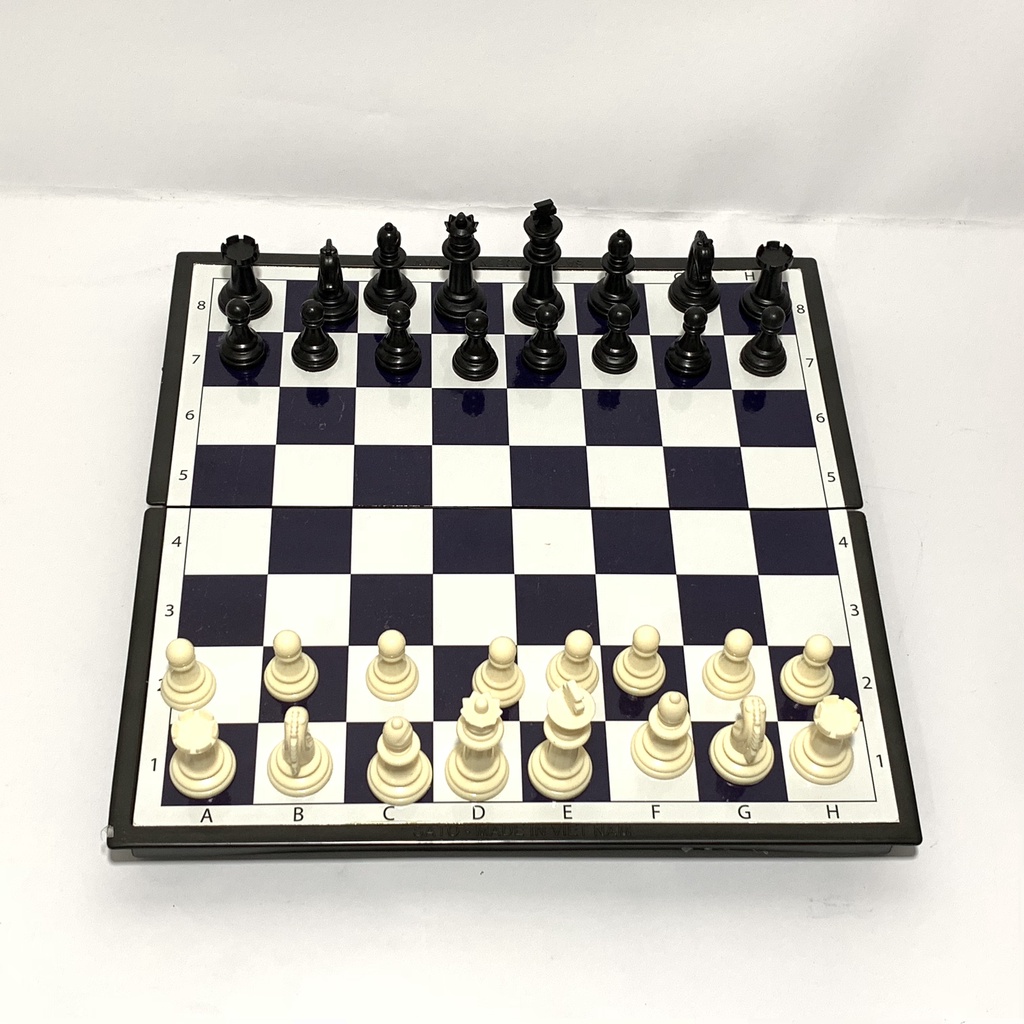 Cờ Vua Quốc Tế Bằng Nhựa Có Nam Châm Cao Cấp Cỡ Lớn 31x31cm, Đồ Chơi Giáo Dục Rèn Trí Tuệ