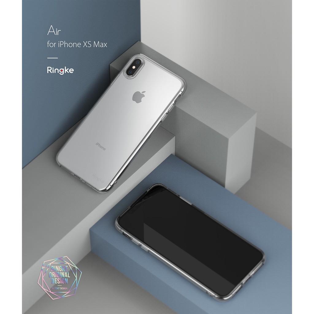 Ringke Air, iPhone XS Max XR [Air] Ringke Vỏ hộp nhẹ Nắp TPU mềm dẻo