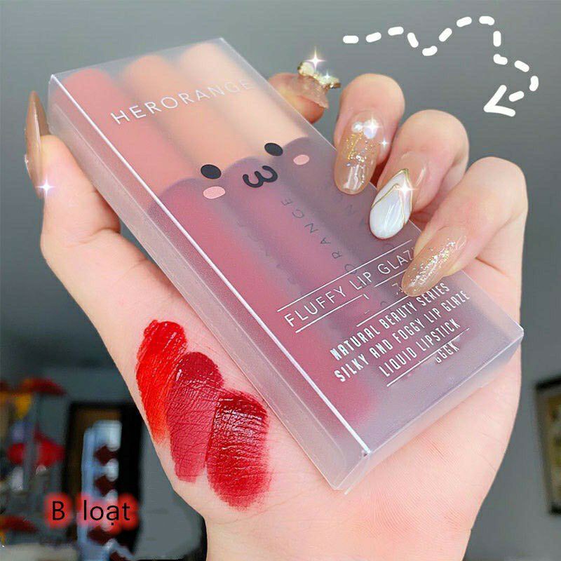 Set 3 Son Lì Herorang - Son lỳ Màu Đẹp - Hot trend 2020 | BigBuy360 - bigbuy360.vn