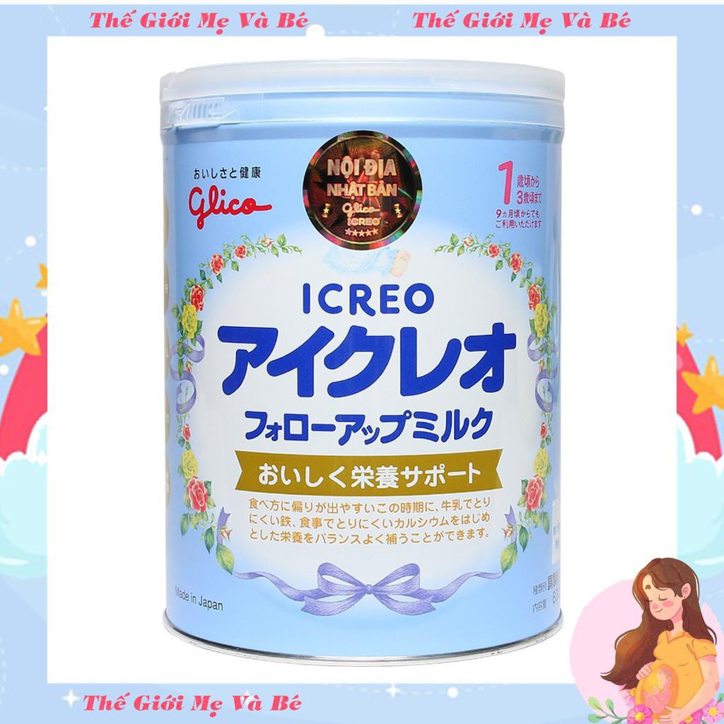 Sữa Glico Icreo / Sữa Glico số 1 / Glico số 1, 820g - [HÀNG CHÍNH HÃNG - CÓ TEM PHỤ TIẾNG VIỆT]