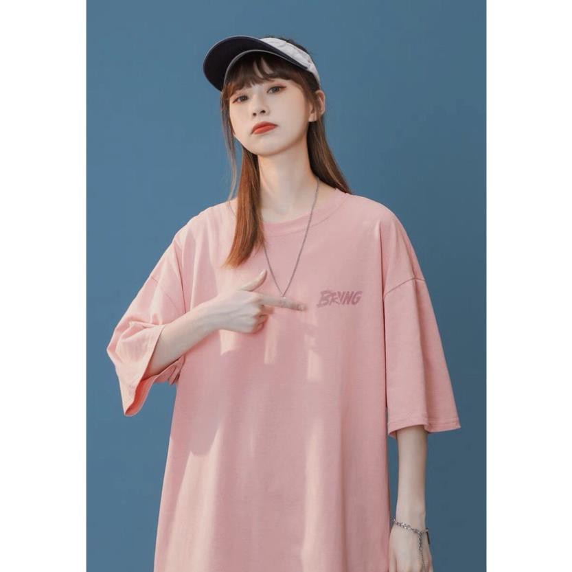 Áo thun , áo phông tay lỡ [ BRING ] Unisex . | BigBuy360 - bigbuy360.vn
