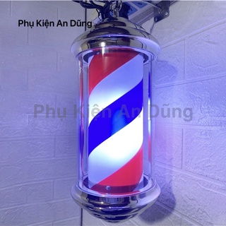 Đèn Xoay Barber - Đèn Xoay Pole Móc Treo ⚡Hàng Loại 1⚡ Đèn Xoay Nhiều Mẫu Kích Thước 40*15cm