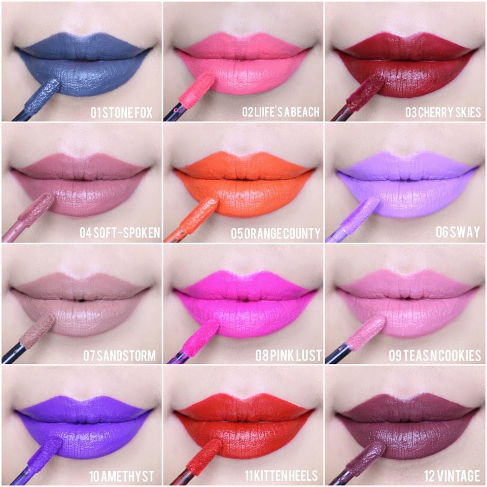 Son kem lì chính hãng NYX Liquid suede cream lipstick LSCL