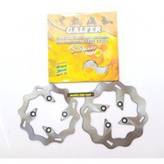 dĩa thắng xe exciter 135 galfer 1 cặp trước sau mẩu 1 lổ