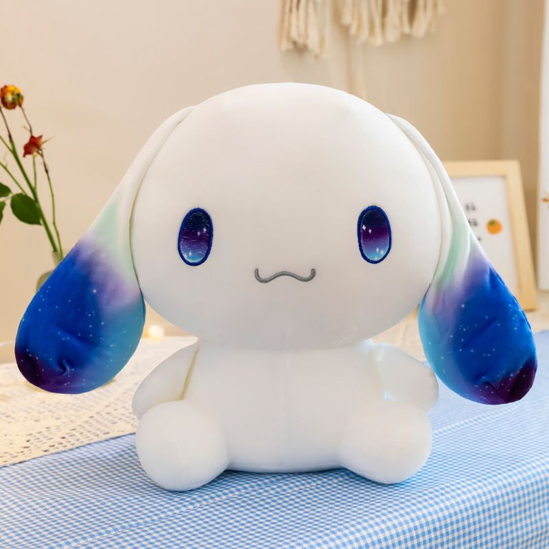 Thú nhồi bông Sanrio Cinnamoroll lỗ tai màu bầu trời sao gradient mềm mại