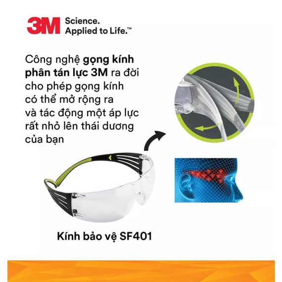 Kính Bảo Hộ 3M SF401AF