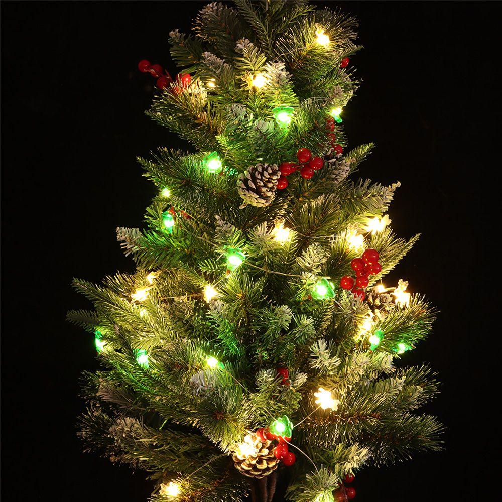 GOGOUP 2m Dây Đèn LED 20 Bóng Trang Trí Cây Thông Noel