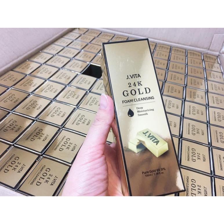 Sữa rửa mặt 24K GOLD FOAM CLEANSING