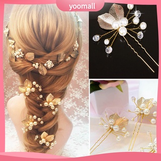 Trâm cài tóc hình chiếc lá kiểu dáng độc đáo thời trang cho nữ