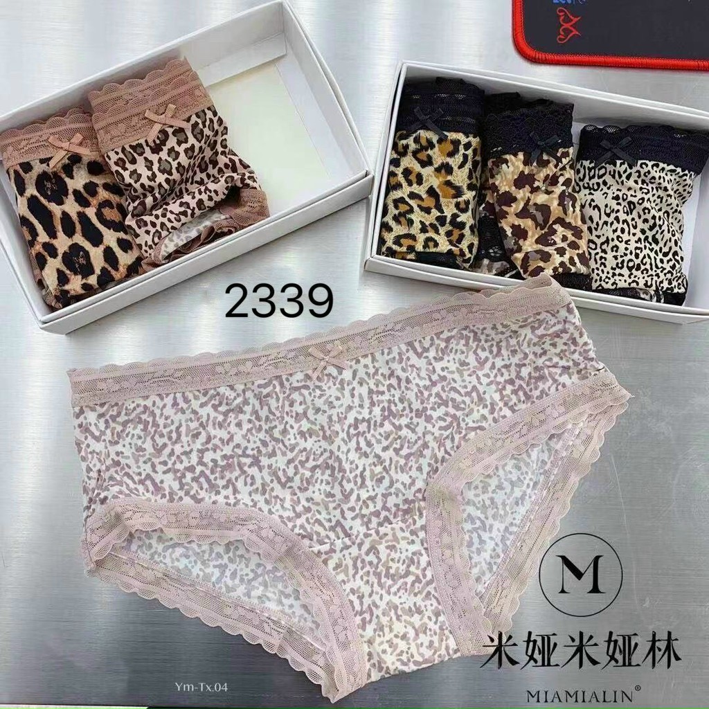 QUẦN LÓT BEO,QUẦN LÓT  NỮ BEO HỌA TIẾT BEO, BÁO THUN LẠNH CAO CẤP VIỀN PHỐI REN XINH