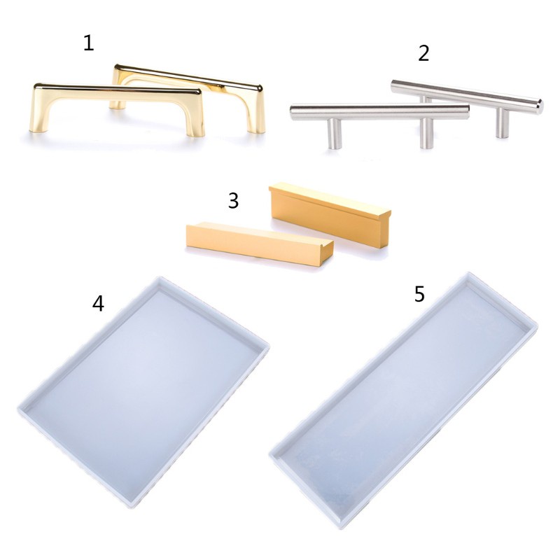 Khuôn Silicone Làm Khay Nhựa Resin Epoxy Diy