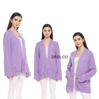 Áo Khoác Cardigan Dáng Rộng Thiết Kế Trẻ Trung Hợp Thời Trang