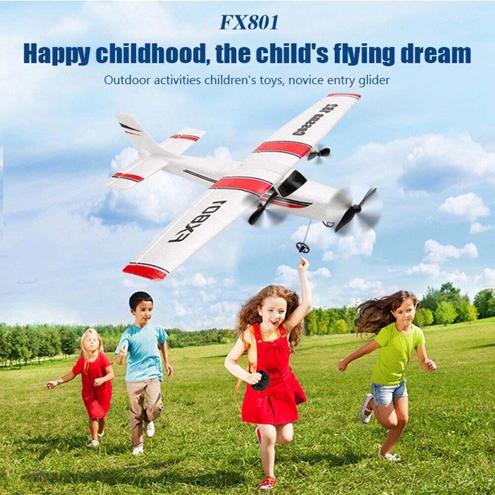 SUSANS Máy Bay Điều Khiển Từ Xa Cessna 182 FX801 2.4G 2CH Cố Định