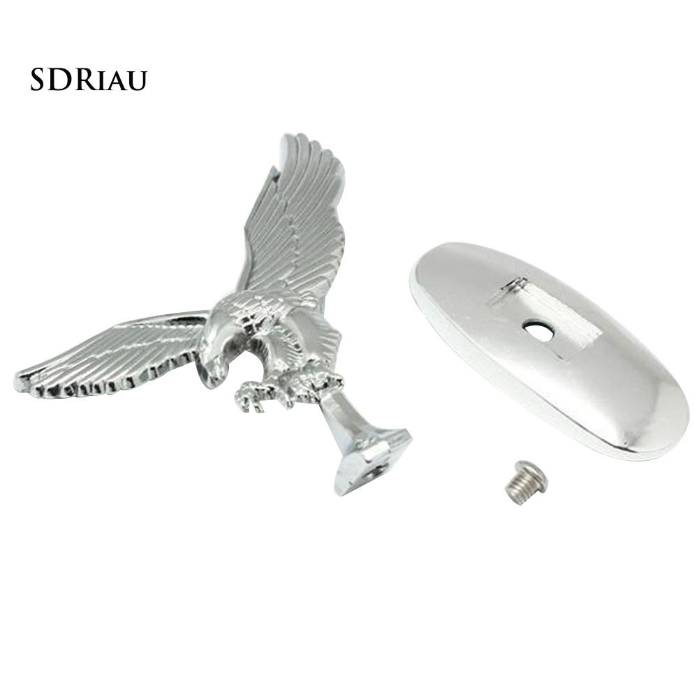 Hình dán biểu tượng đại bàng 3D bằng kim loại cho xe hơi