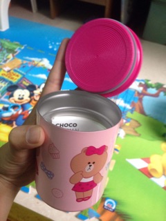 Hộp cơm gấu nơ Line Friends cho bé
