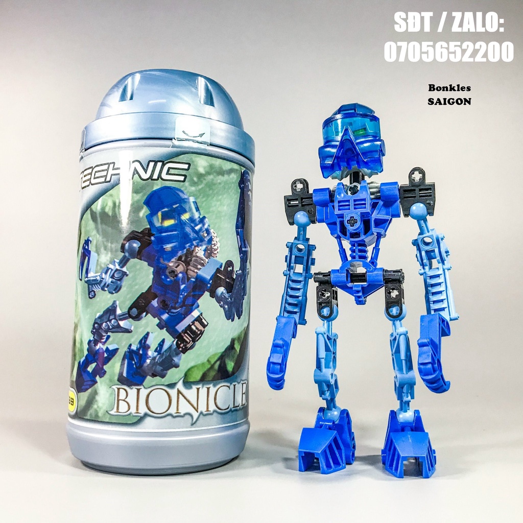 Đồ Chơi Mô Hình Vintage lắp ráp LEGO Bionicle: Toa Mata Gali 8533 Chính Hãng Đan Mạch (2001)
