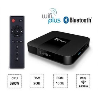 TX3 Mini, Android TV 9, Wifi AC, Bluetooth 4.1, CPU S905W, Ram 2GB - ROM 16GB - BH: 1 năm, cấu hình mạnh trong tầm giá