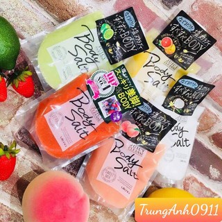 Muối tắm tẩy da chết Utena Juicy Salt Body Nhật Bản 300g