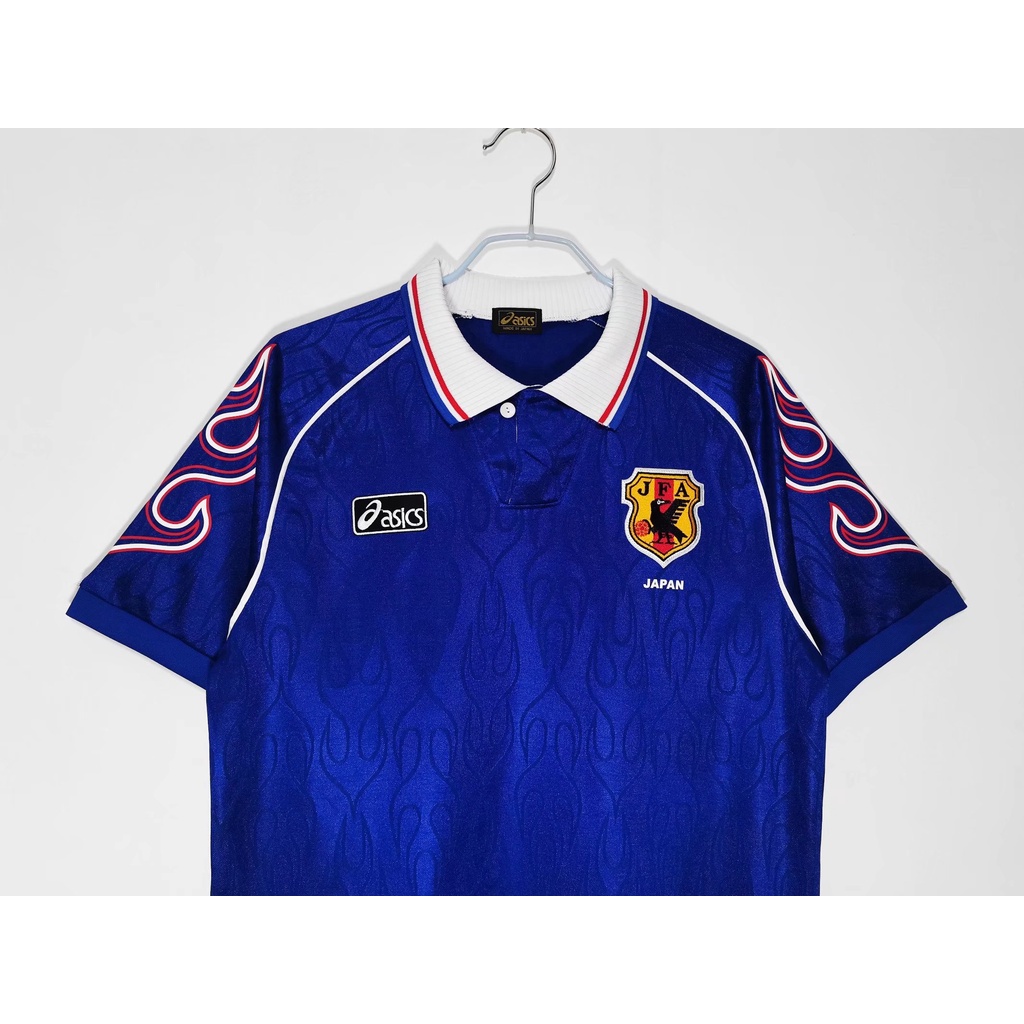 Spot mùa giải 1998 nhật bản trang chủ retro jersey thể thao bóng đá jersey