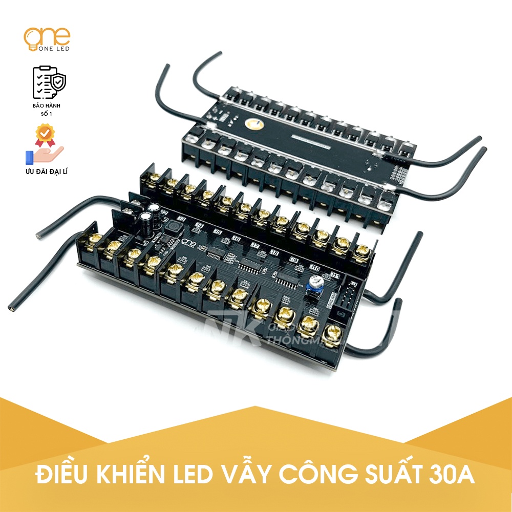Mạch điều khiển LED vẫy quảng cáo 4 kênh, 6 kênh, 8 kênh, 12 kênh, 16 kênh, 24 kênh 30A