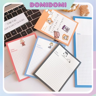 Sổ ghi chú giấy note sổ tay cậu bé hàn quốc