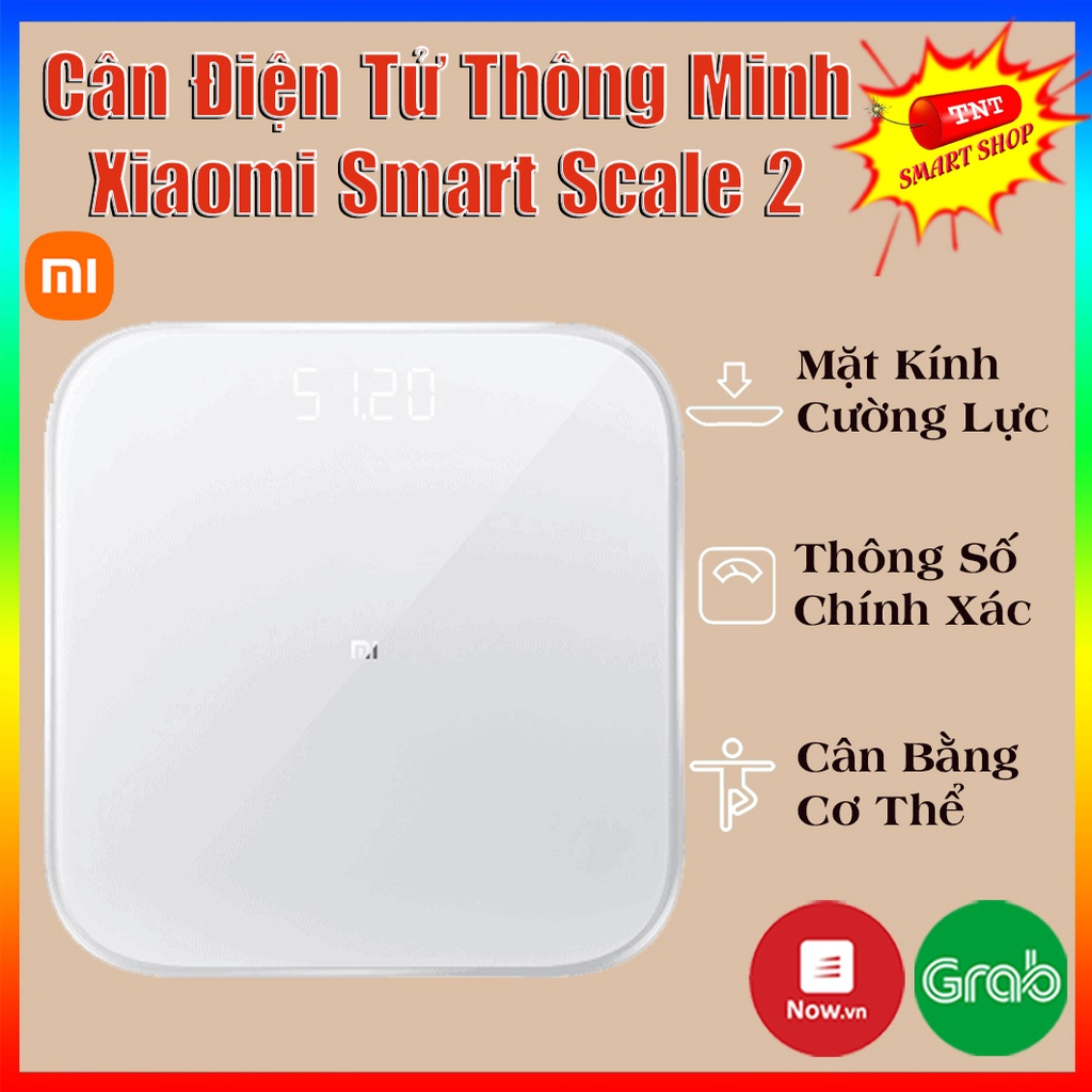 Cân Sức Khỏe Xiaomi Smart Scale 2  thông minh- Trợ Lý Sức Khỏe vô cùng hữu ích và cần thiết trang bị cho gia đình bạn.