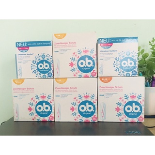 Lẻ 1 chiếc Tampon O.b ( băng vệ sinh dạng ống )