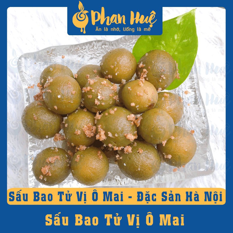 [ Dùng thử ] Ô mai xí muội sấu bao tử giòn vị ô mai  Phan Huệ đặc biệt, sấu non miền Bắc chọn lọc, đặc sản Hà Nội