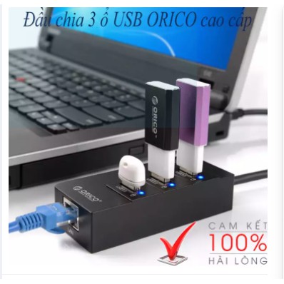 ✔️ đầu chia usb,Đầu chia 3 ổ USB ORICO  - Bảo hành 1 đổi 1 [MUA BAO NHIÊU TẶNG BẤY NHIÊU]