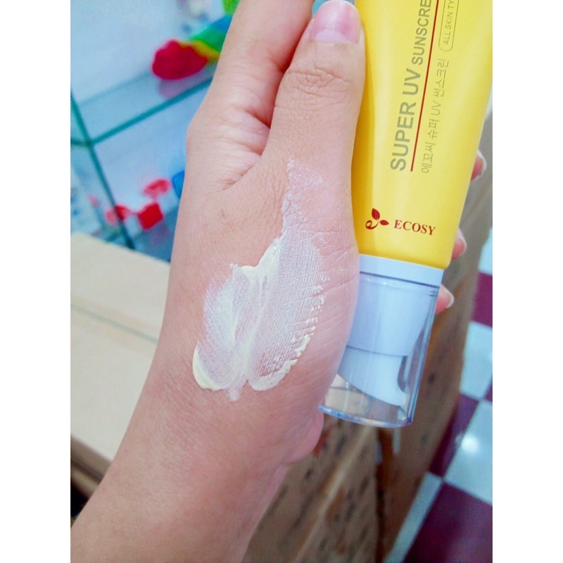 Kem Chống Nắng Chống Hấp Thụ Tia UV ECOSY Super UV Sunscreen SPF50+ PA+++