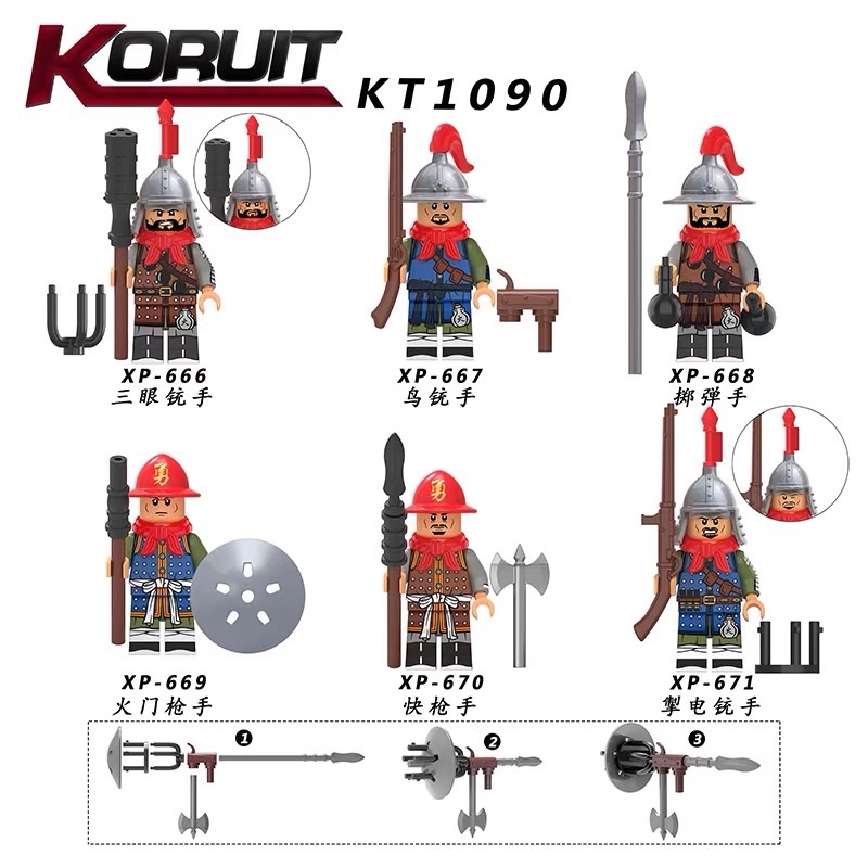 Minifigures KT1090