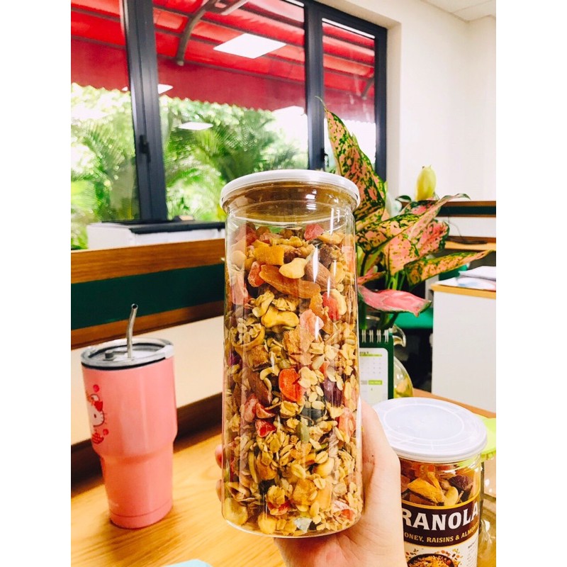 Ngũ cốc granola ăn liền giảm cân ít yến mạch 500g