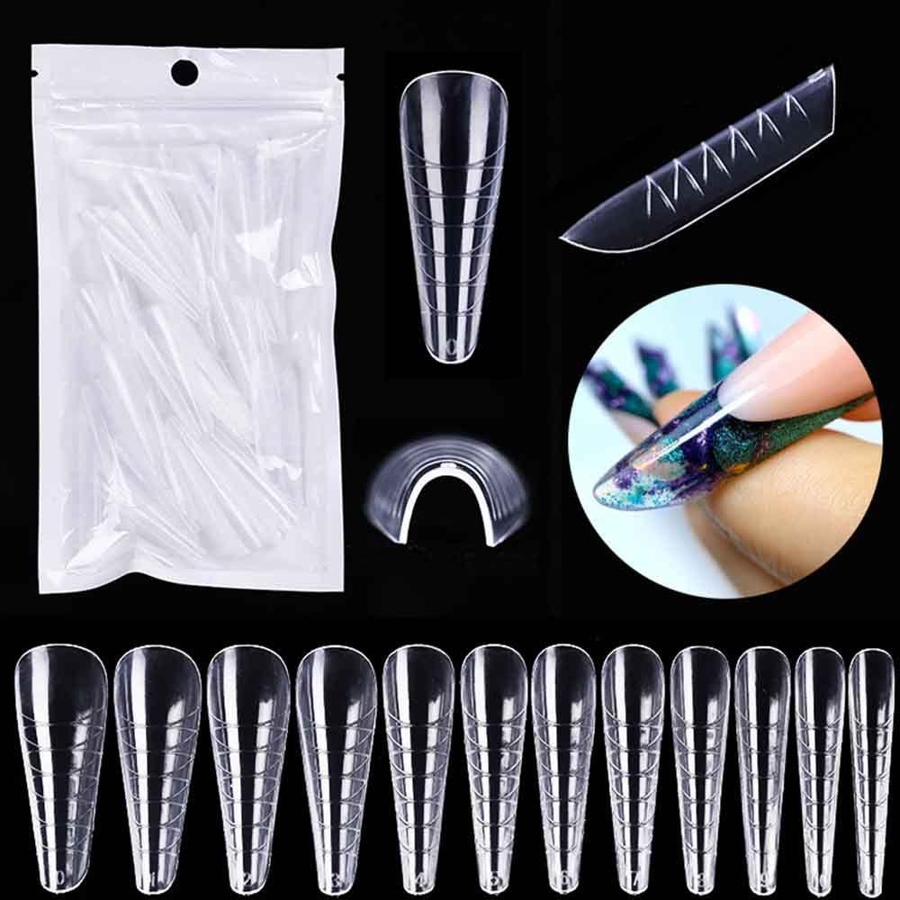 Khuôn Gel UV Trong Suốt Dùng Trang Trí Móng Tay