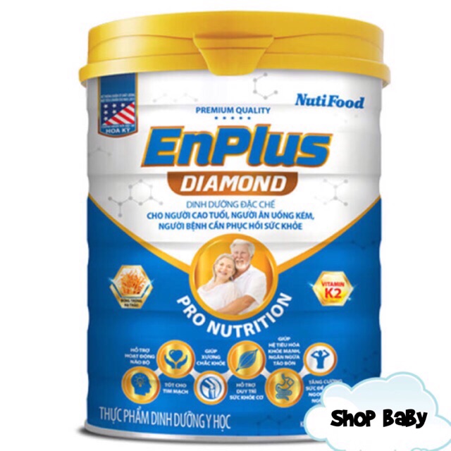 Sữa bột Enplus Diamond lon 900g