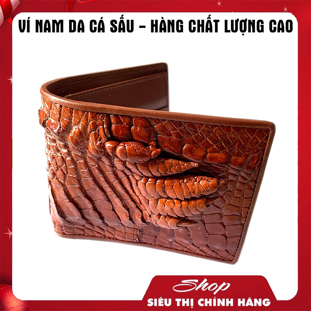 Ví Nam Da Cá Sấu - Hàng Chất Lượng Cao