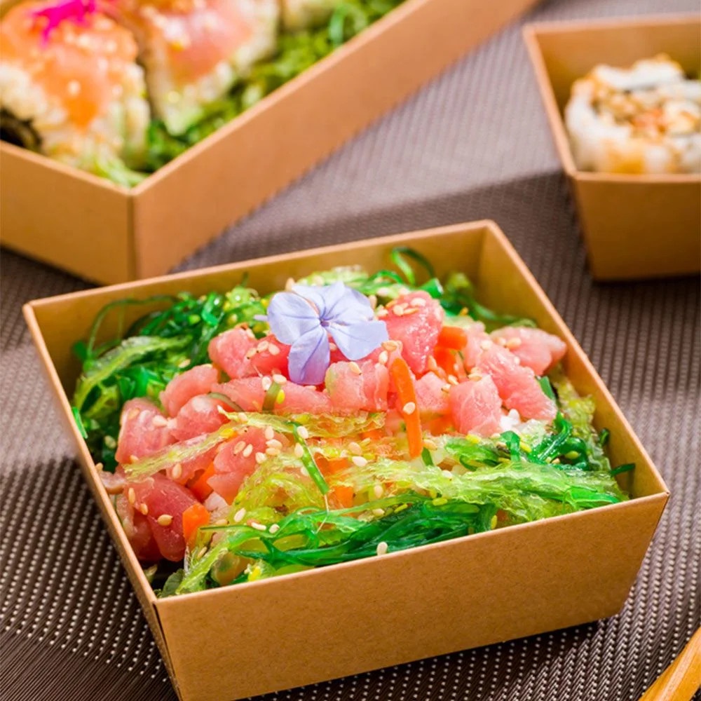 Hộp giấy kart đựng bánh có nắp